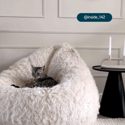 Cocoon Fur Bean Bag