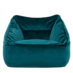 Velvet Armchair Bean Bag