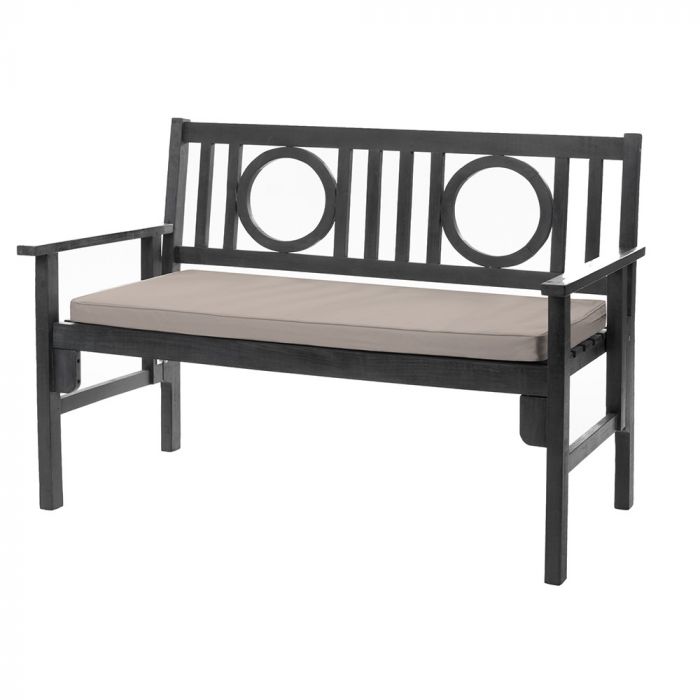 2 Seater Bench Pad - 2 Seater Garden Bench Cushion Grey 2 Seater Bench Pad - 2 Seater Garden Bench Cushion Grey