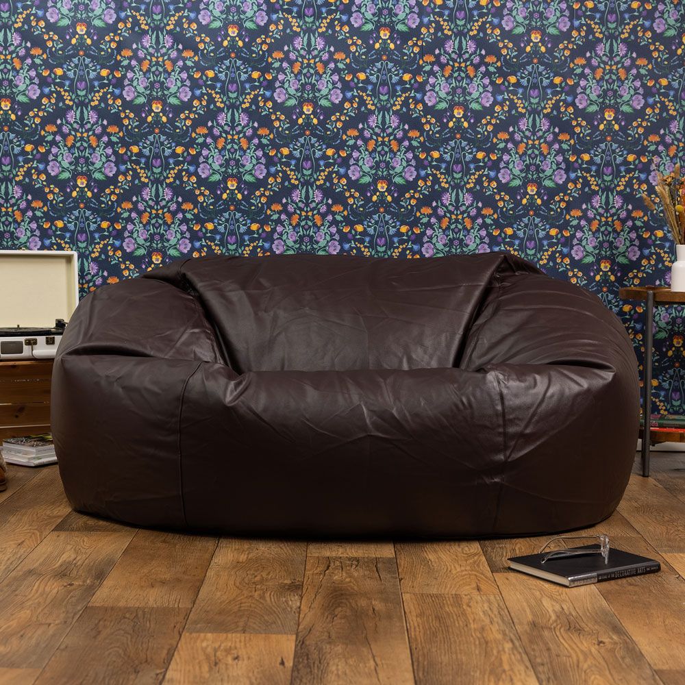 icon® Monster Faux Leather Two Seater Bean Bag