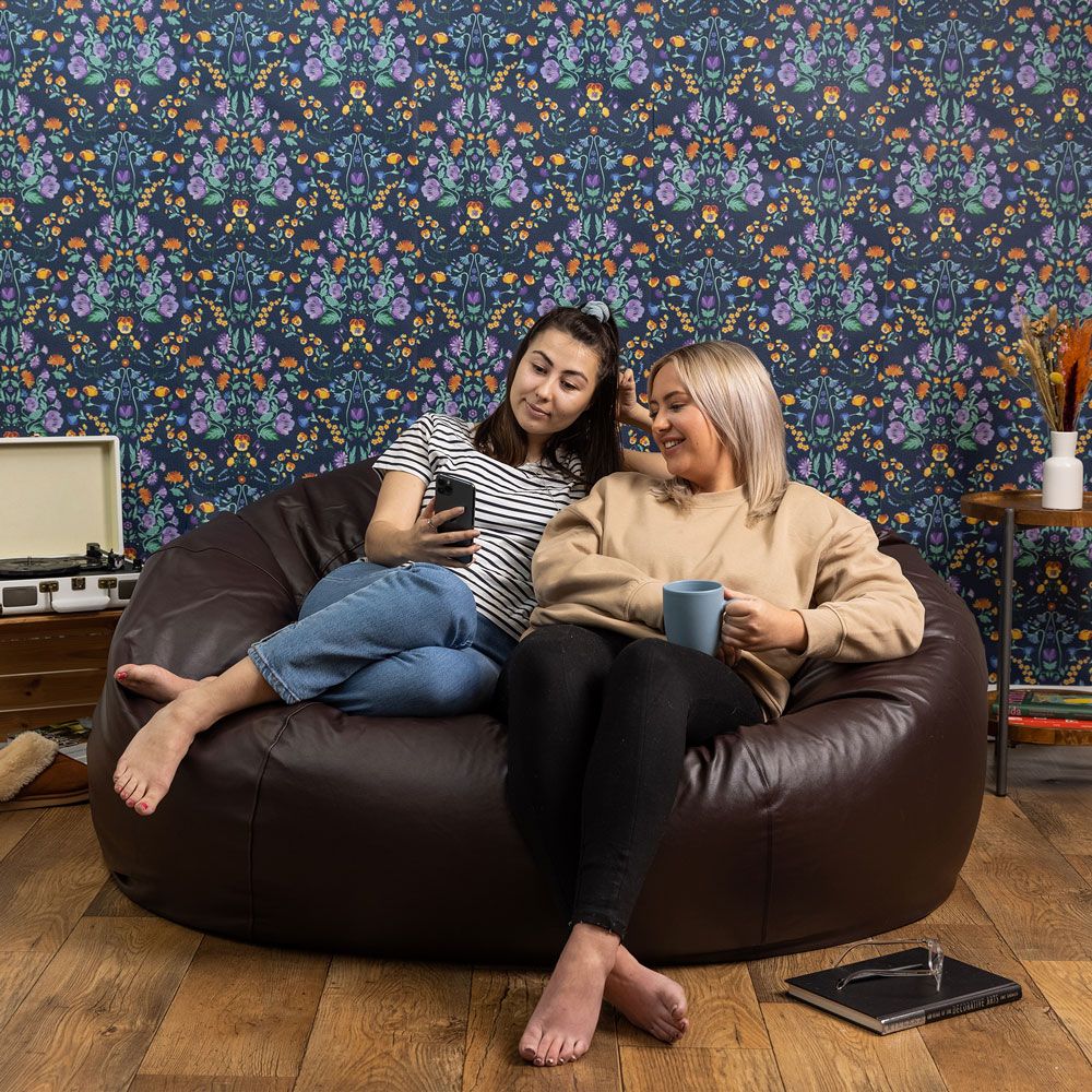 icon® Monster Faux Leather Two Seater Bean Bag