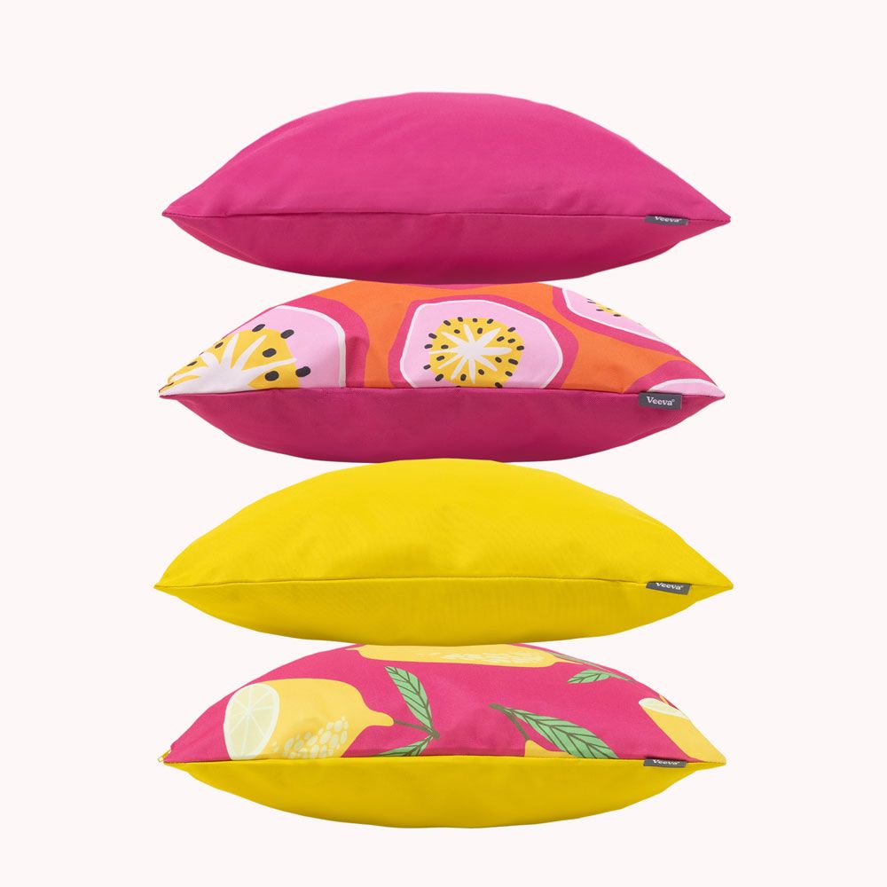 Veeva® Fruity Outdoor Cushion Multipack 2, Pack of 4