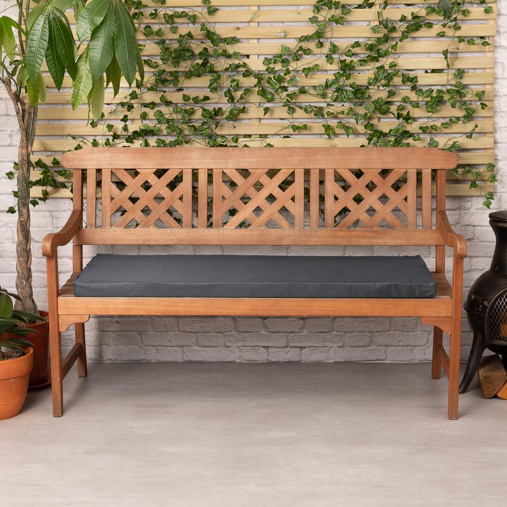 Veeva® Medium Outdoor Garden Bench Cushion, 120 x 48cm