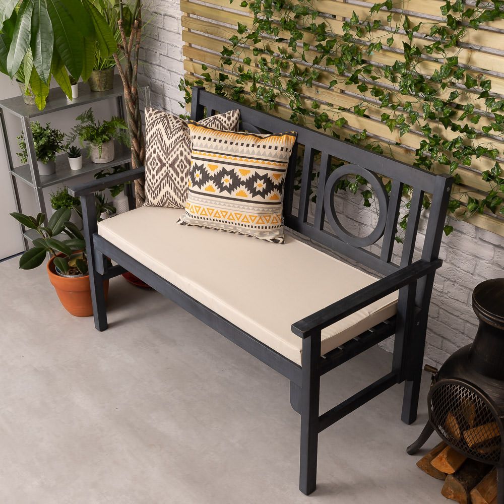 Veeva® Outdoor Garden Bench Cushion, 108 x 45cm