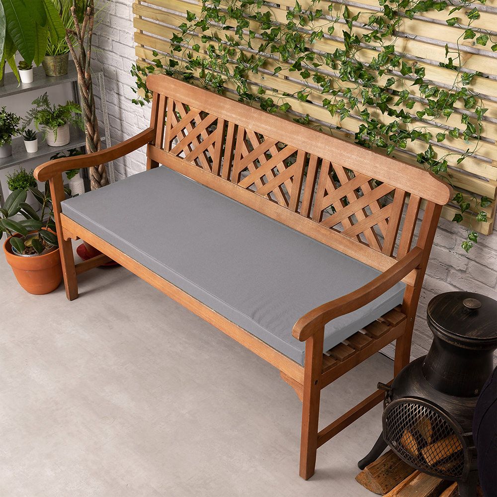 Veeva® Large Garden Bench Pad Grey