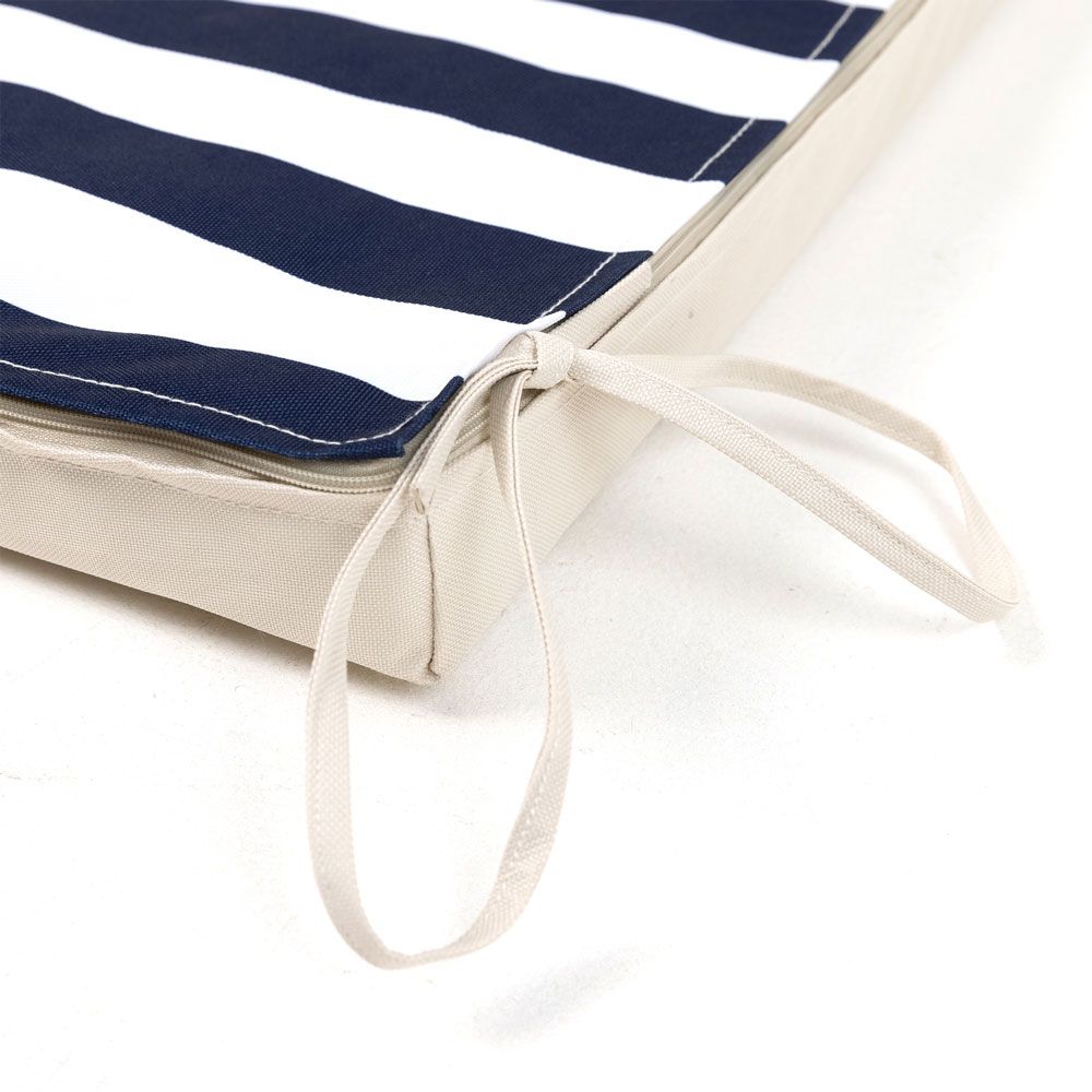 Veeva® Deck Stripe Bench Pad Navy