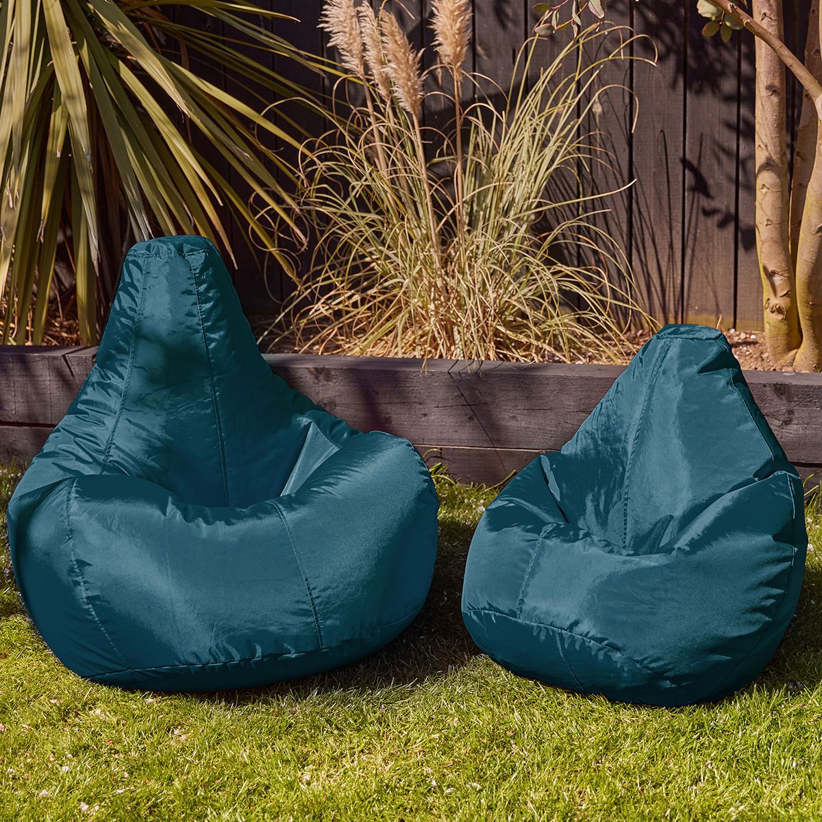 Veeva Adults & Kids Recliner Outdoor Bean Bag Bundle