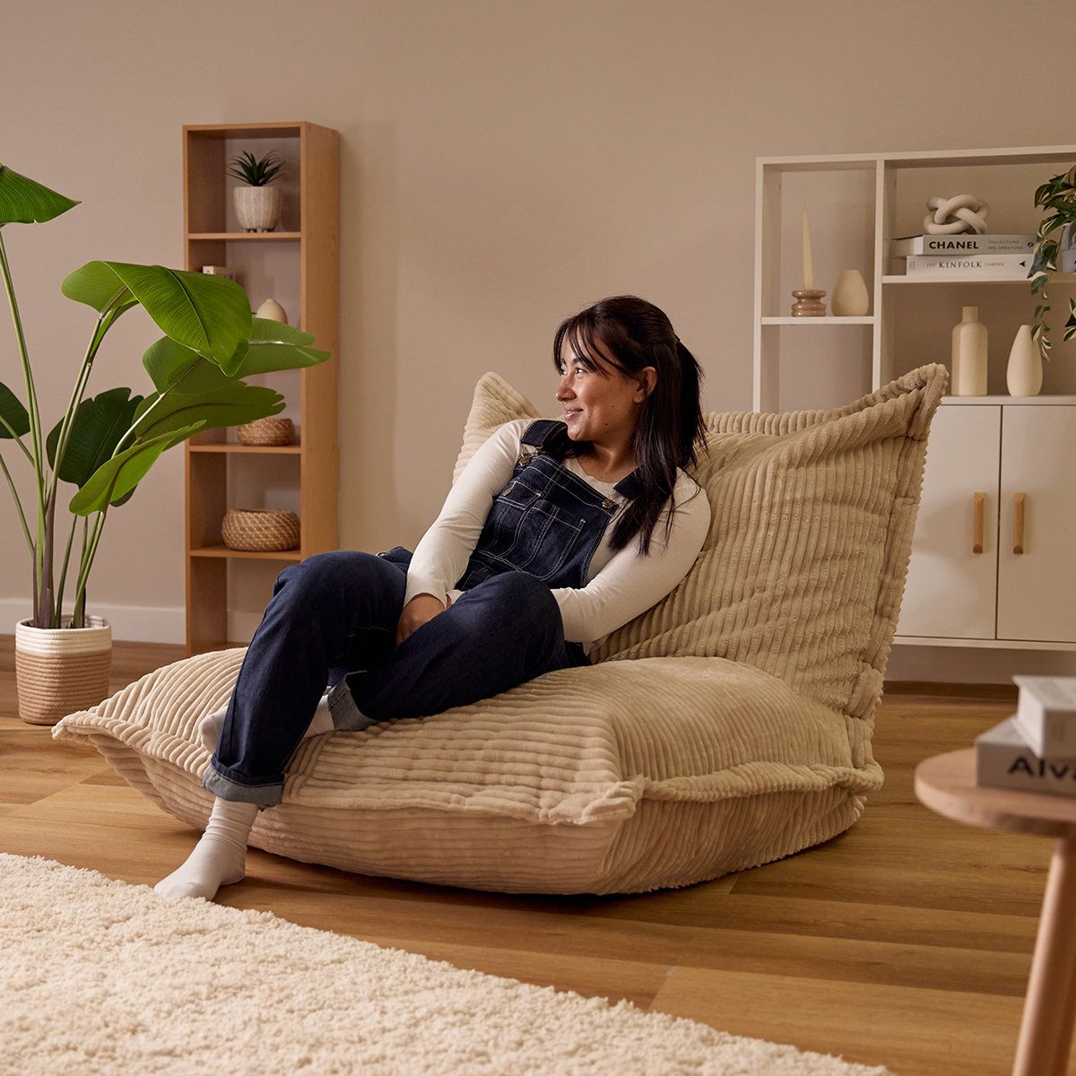 icon® Porto Foam Filled Chunky Cord Chair