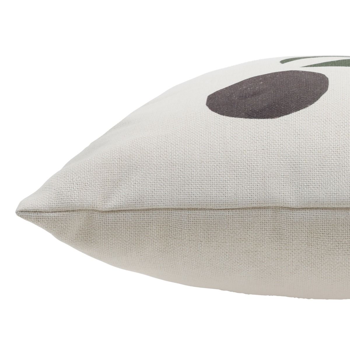 icon® Walnut Leaf Print Cushion, Brown