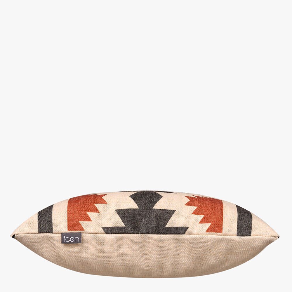 icon® Textured Aztec Terracotta Outdoor Cushion