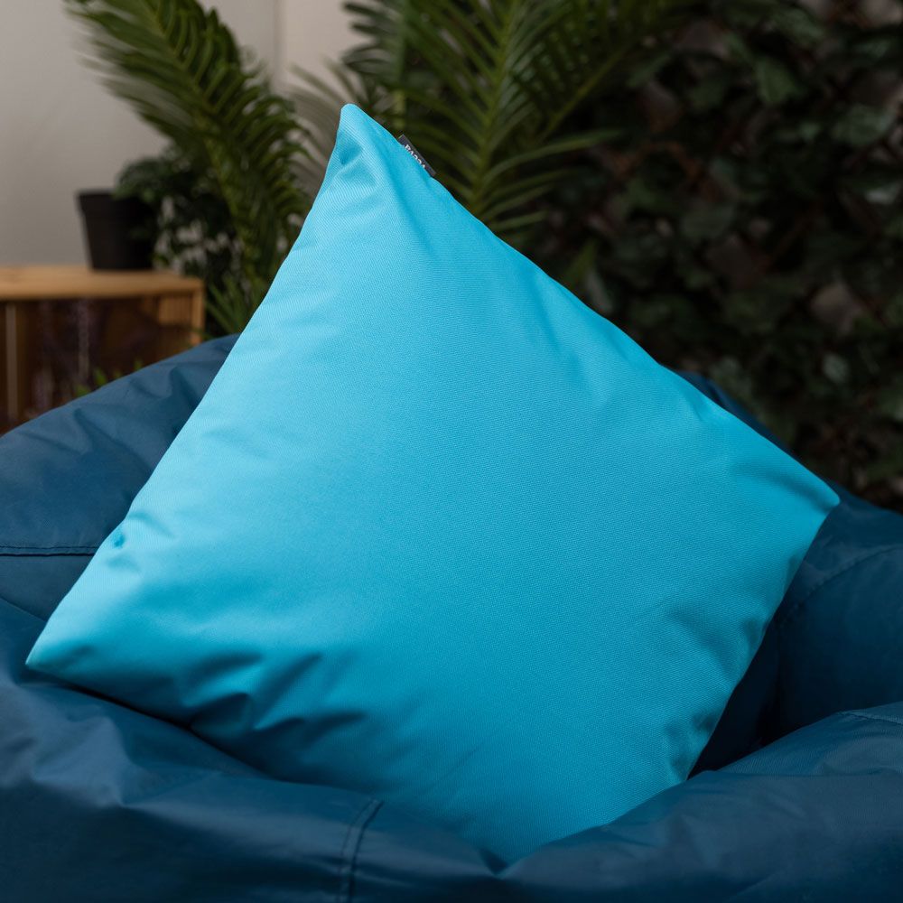 Veeva® Plain Indoor & Outdoor Cushion, Aqua