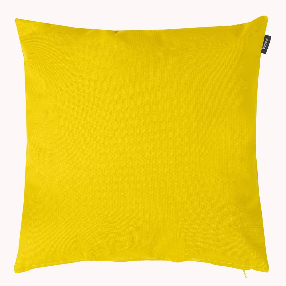 Veeva® Indoor & Outdoor Cushion Yellow, Pack of 4