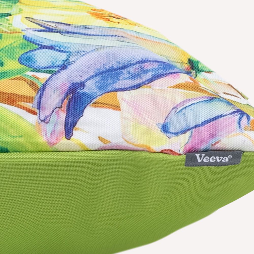Veeva® Painterly Floral Outdoor Cushion, Pack of 4