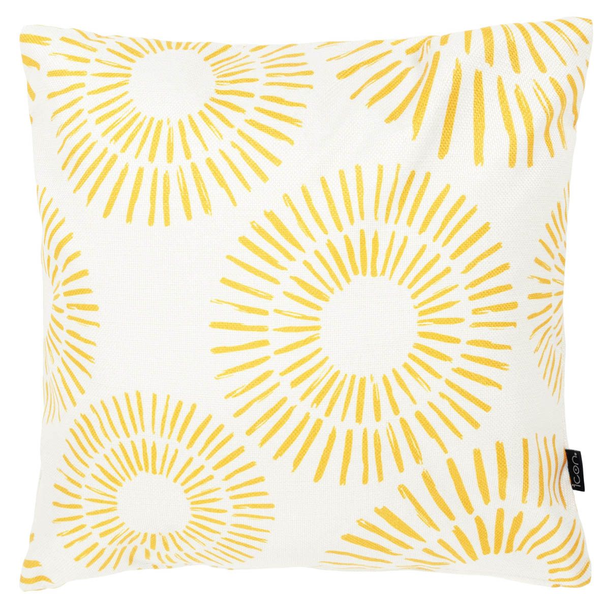 Golden Sun Indoor-Outdoor Cushion, Yellow