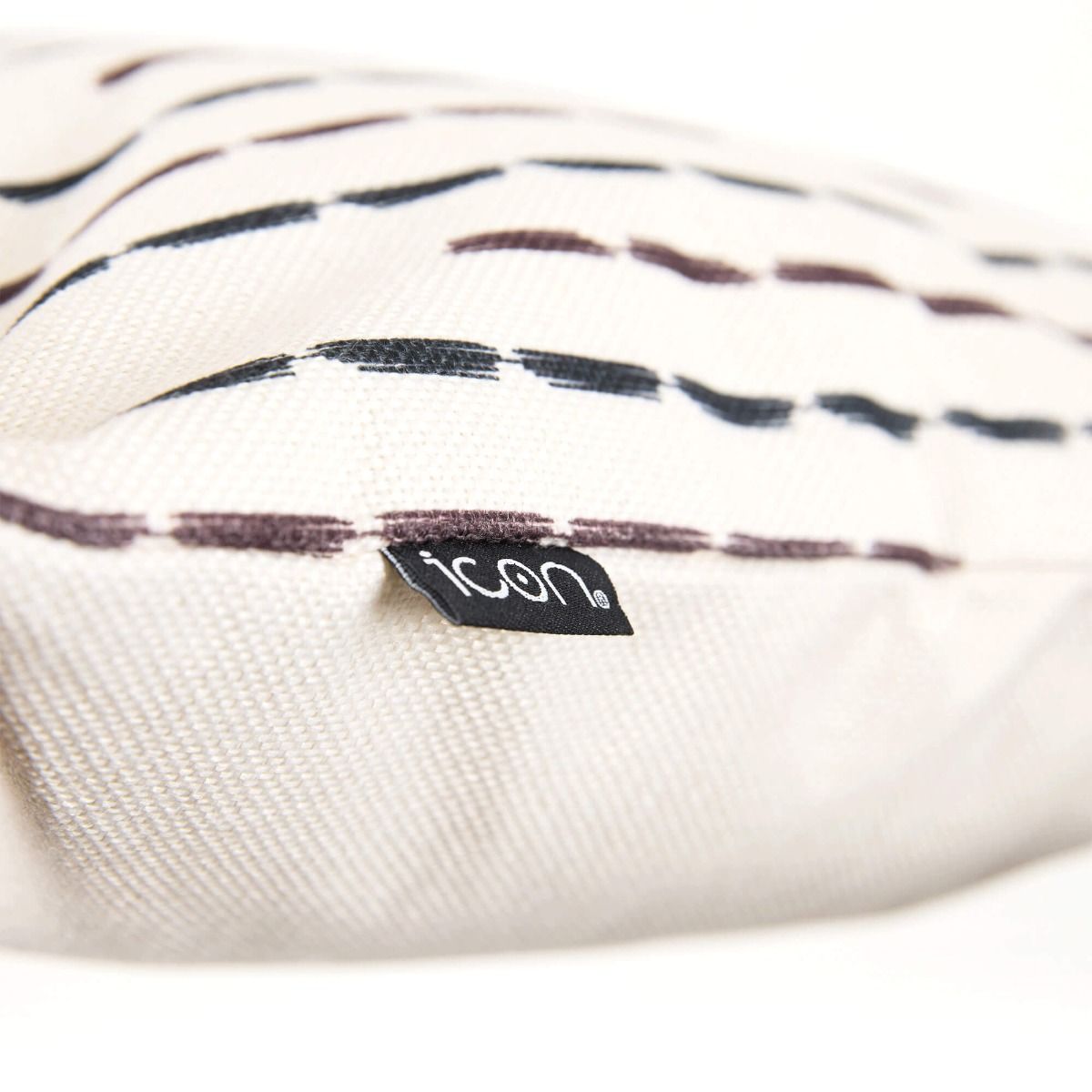 icon® Textured Broken Stripe Outdoor Cushion