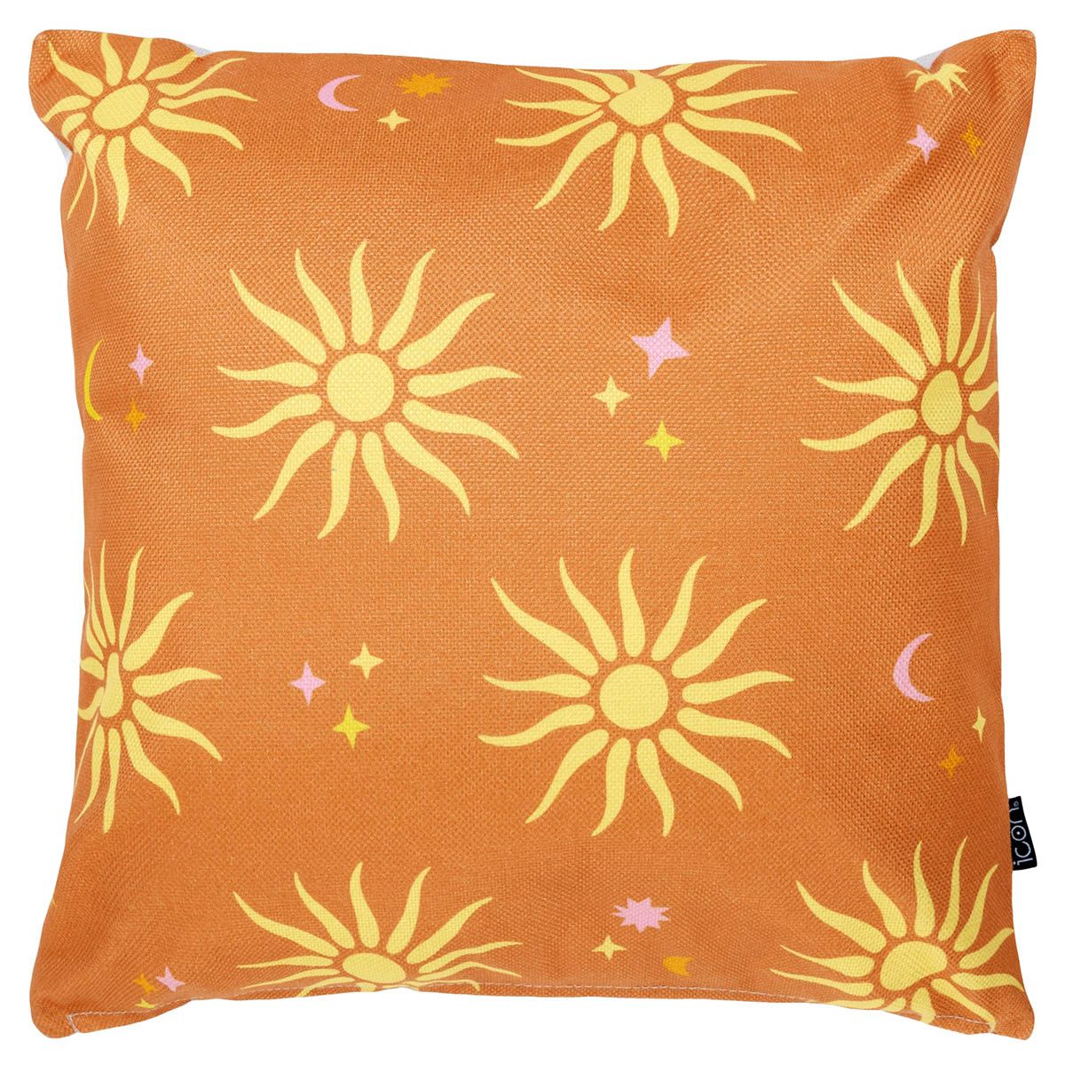 Summer Sun Indoor-Outdoor Cushion, Orange