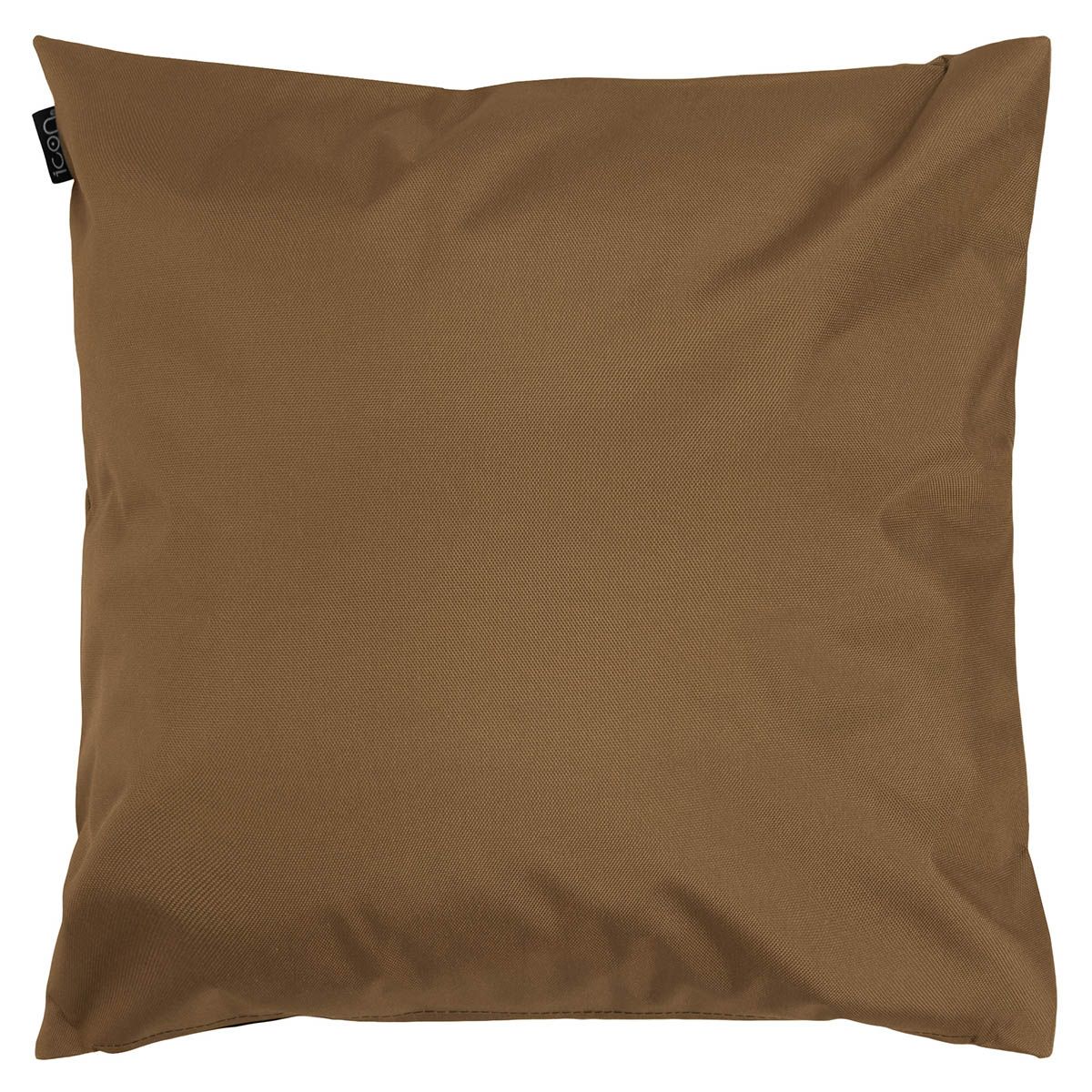 Abstract Print Indoor-Outdoor Cushion, Brown