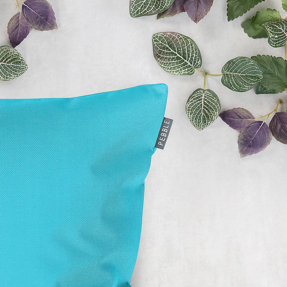 Aqua Outdoor Cushion Close Up