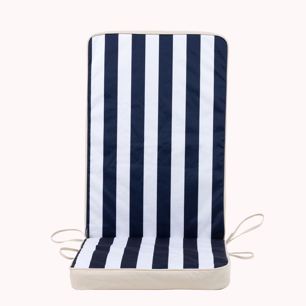 Deck Stripe Seat Pad Navy