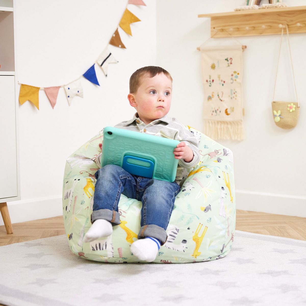 icon® Safari Kids Bean Bag