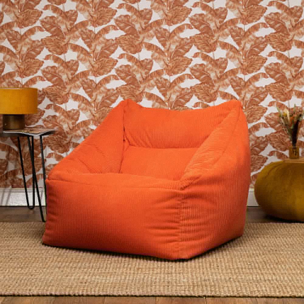 icon® Natalia Cord Armchair Bean Bag