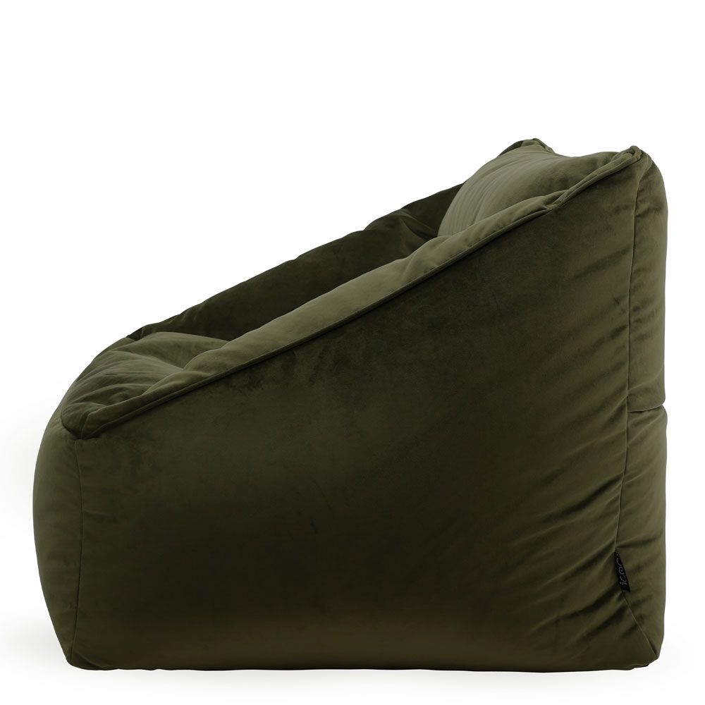 icon® Natalia Velvet Armchair, Olive