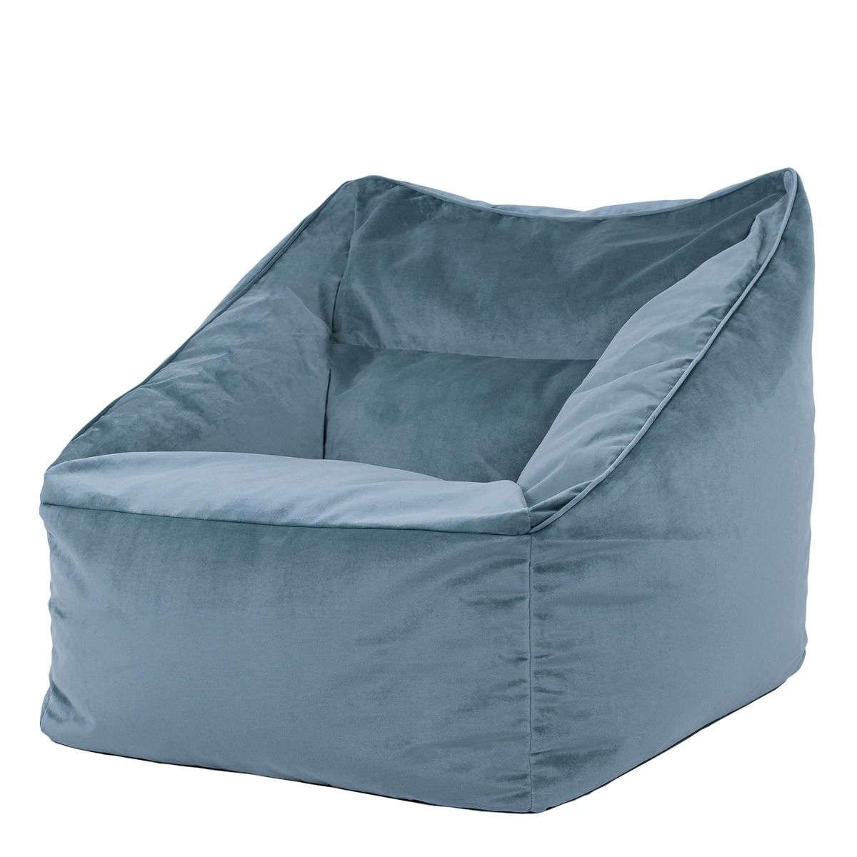 icon Natalia Velvet Armchair, Mineral Blue