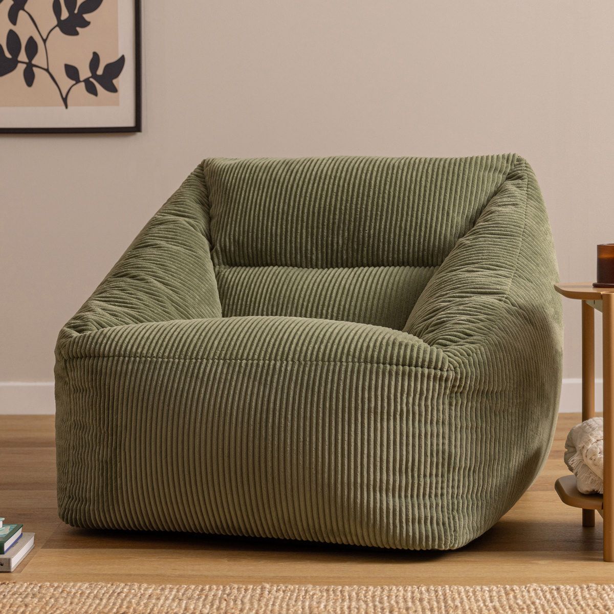 icon® Natalia Cord Armchair Bean Bag