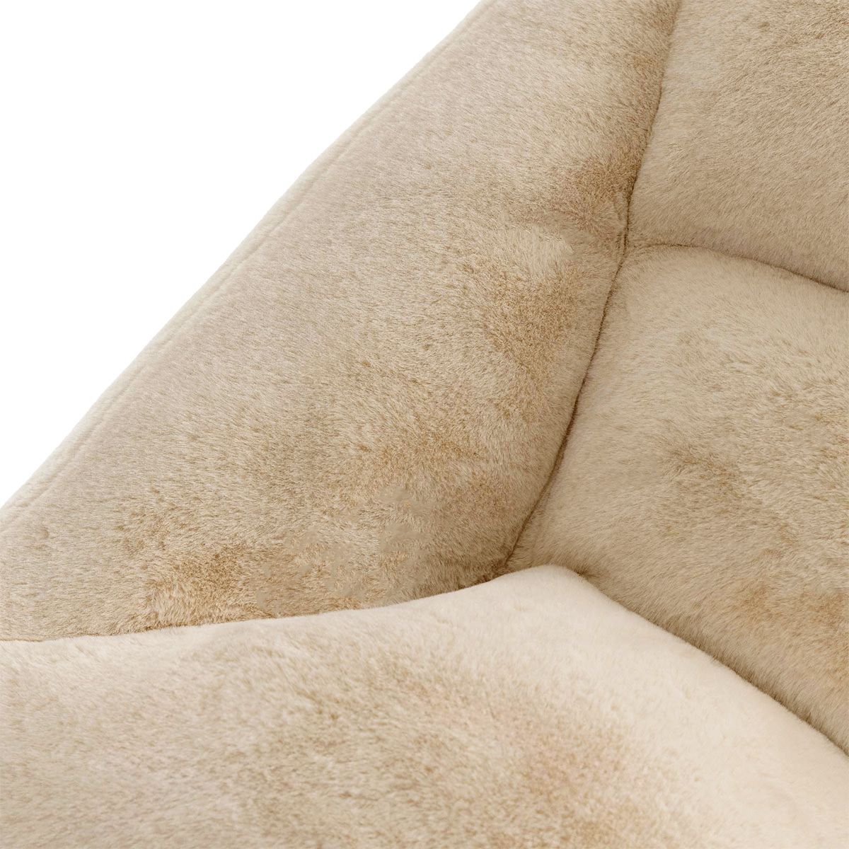 Icon Natalia Faux Rabbit Fur Armchair Bean Bag
