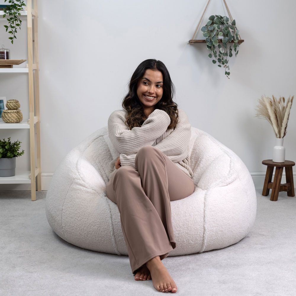 icon® Sherpa Fleece Bean Bag Chair