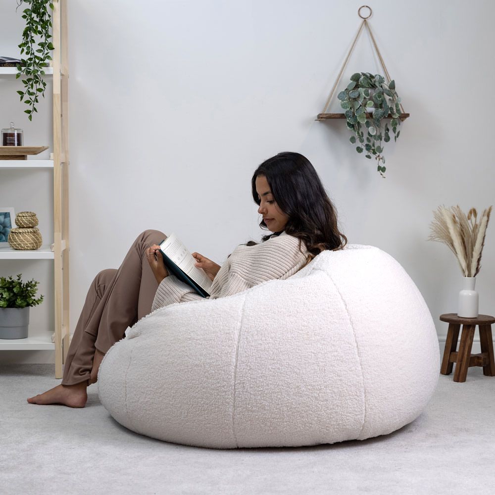 icon® Sherpa Fleece Bean Bag Chair