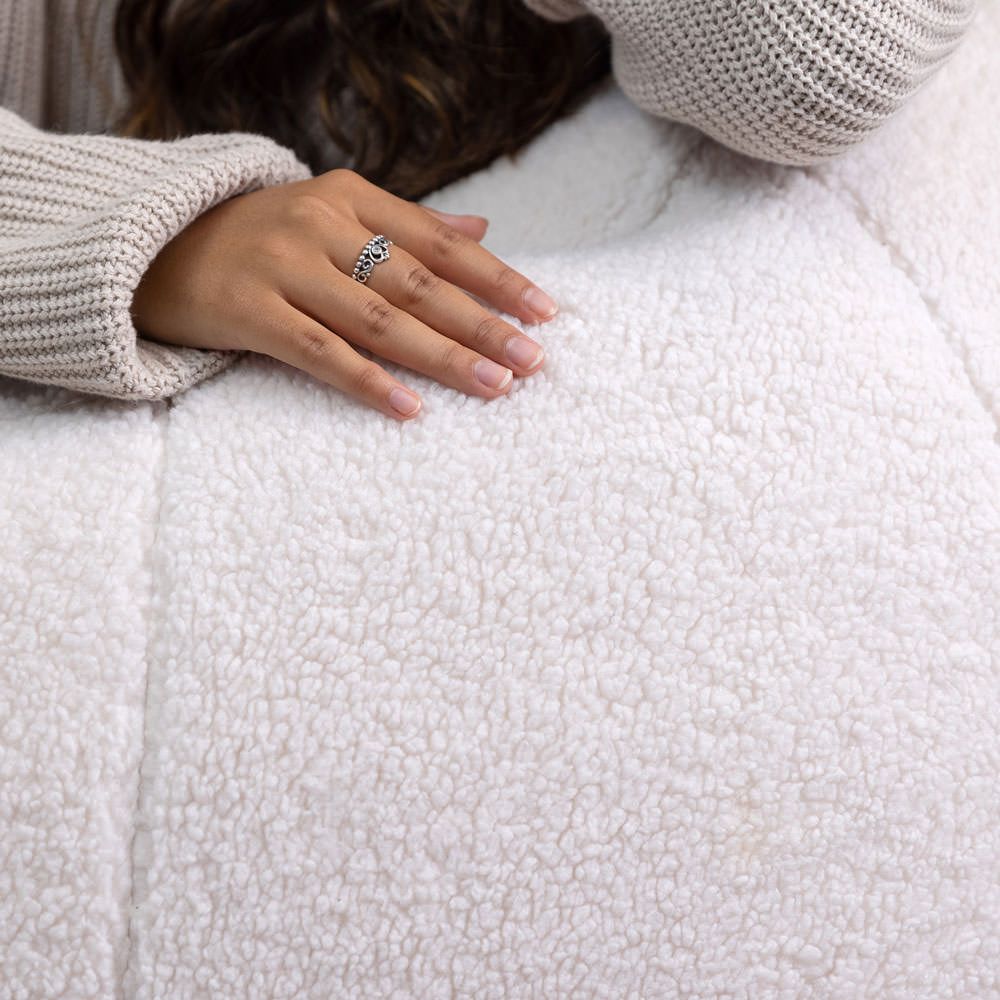 icon® Sherpa Fleece Bean Bag Chair