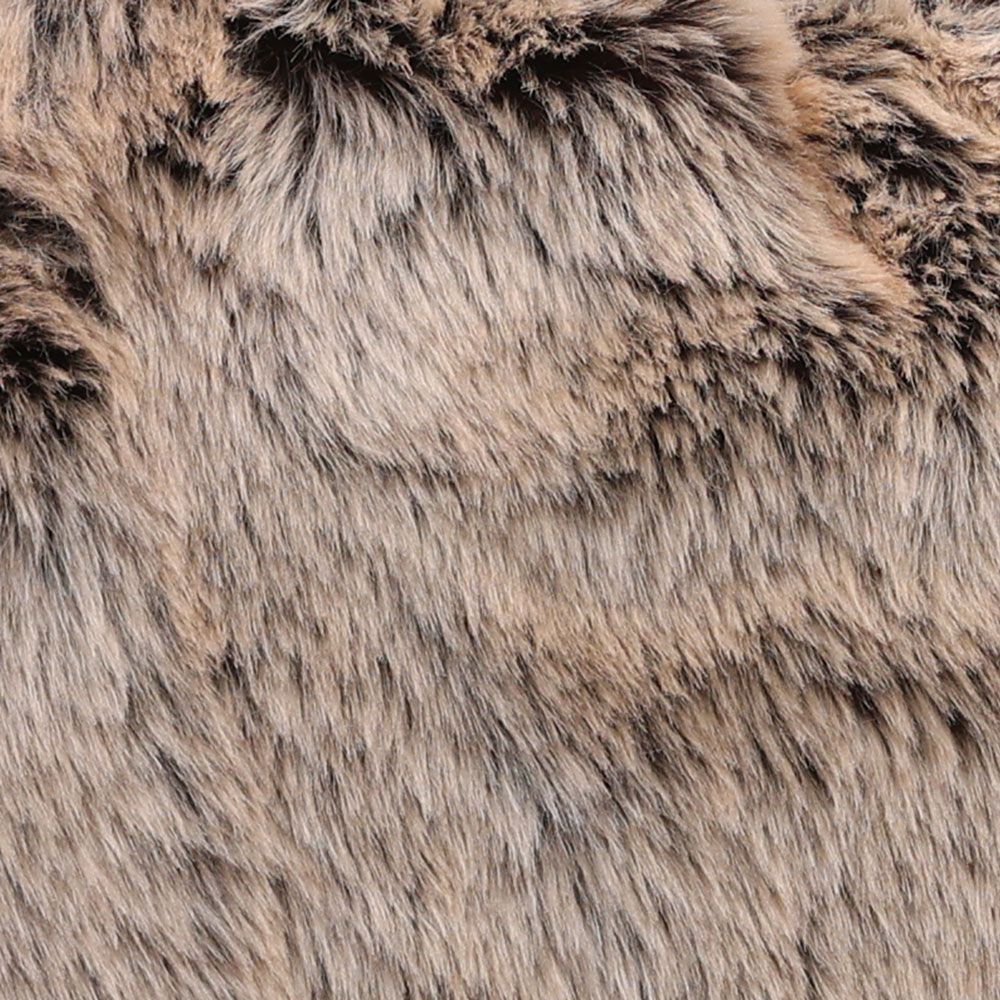 icon® Ottawa Faux Fur Bean Bag, Mink