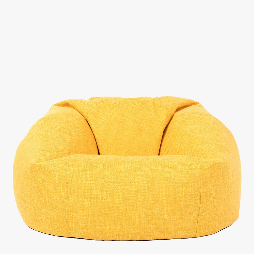 icon® Lina Classic Bean Bag, Ochre Yellow