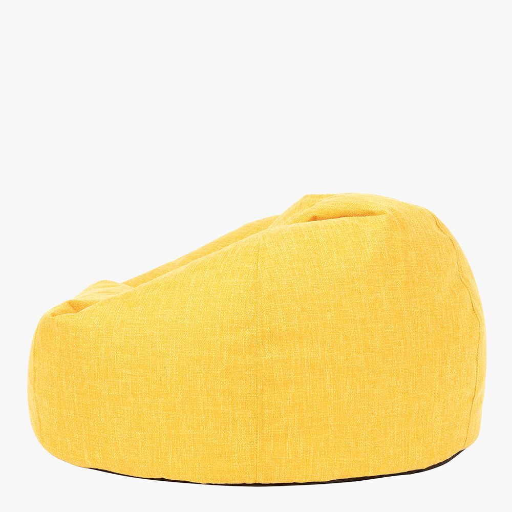 icon® Lina Classic Bean Bag, Ochre Yellow