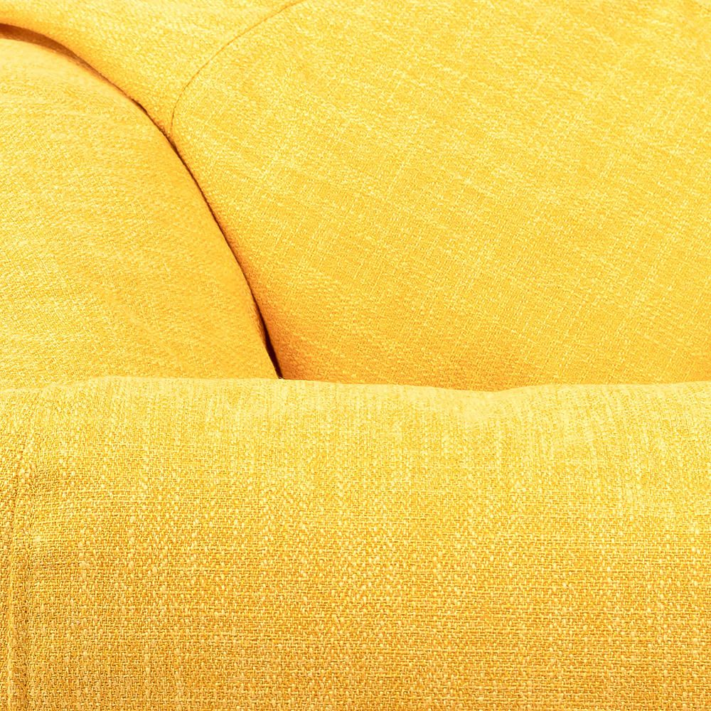 icon® Lina Classic Bean Bag, Ochre Yellow