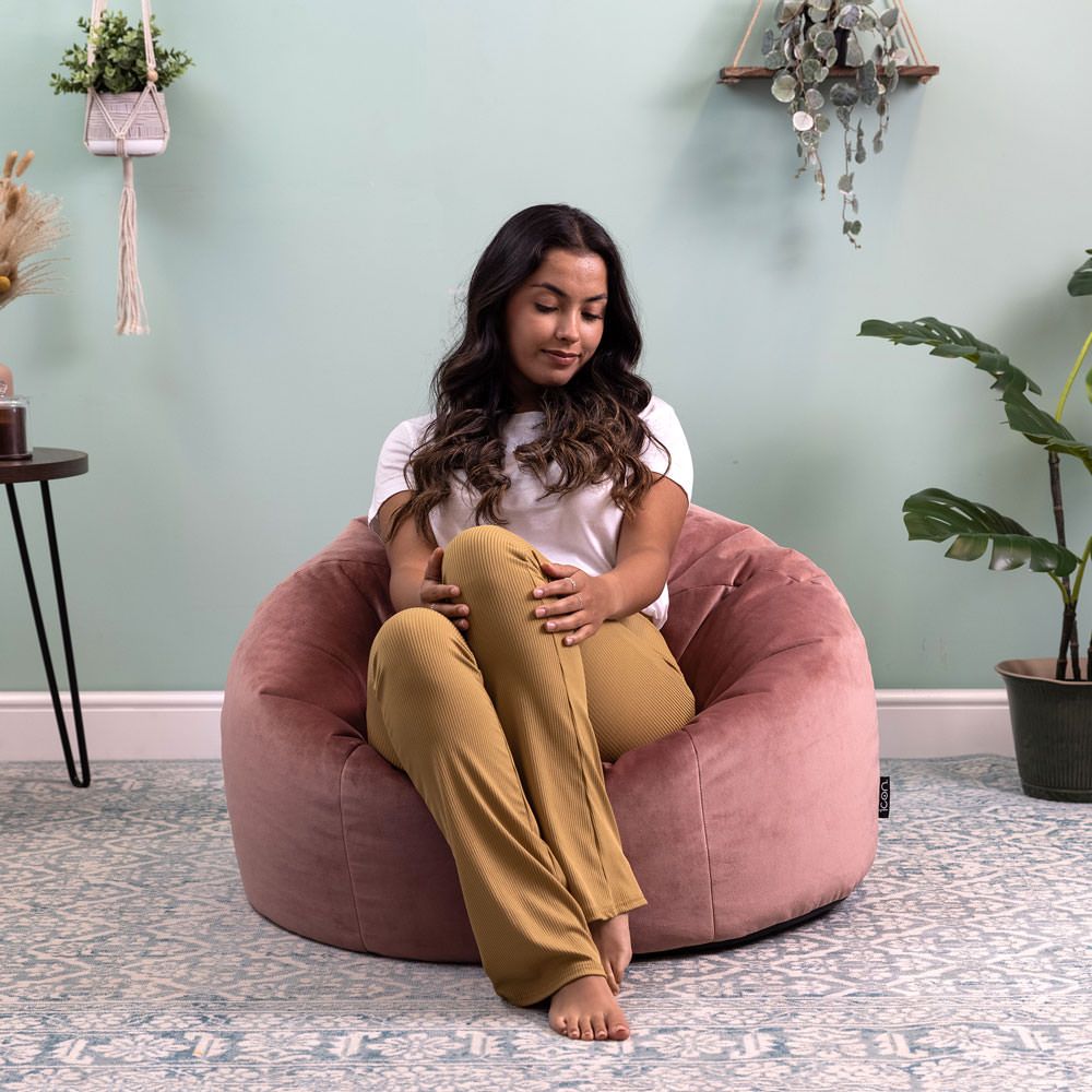 icon® Aurora Velvet Bean Bag