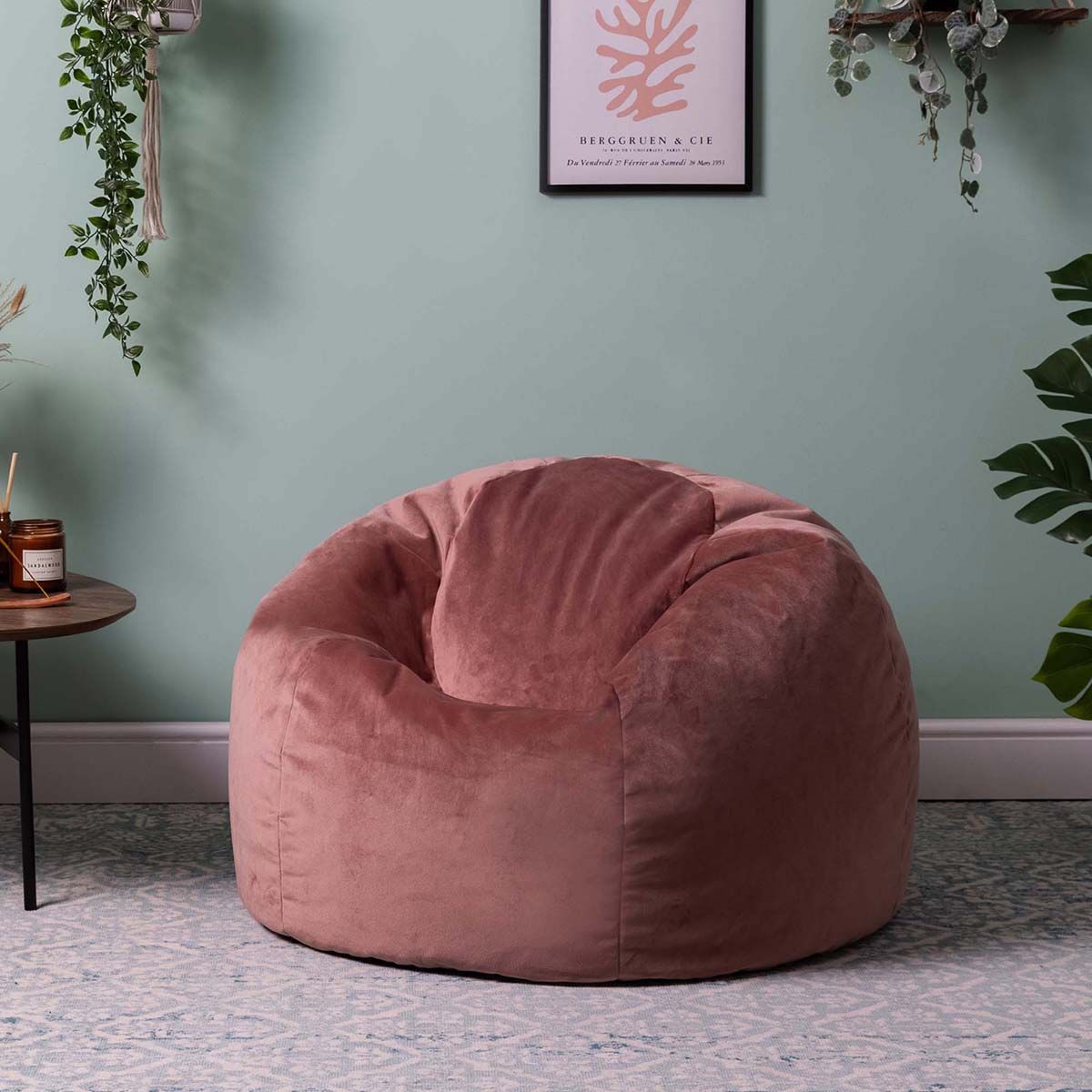 icon® Aurora Velvet Bean Bag