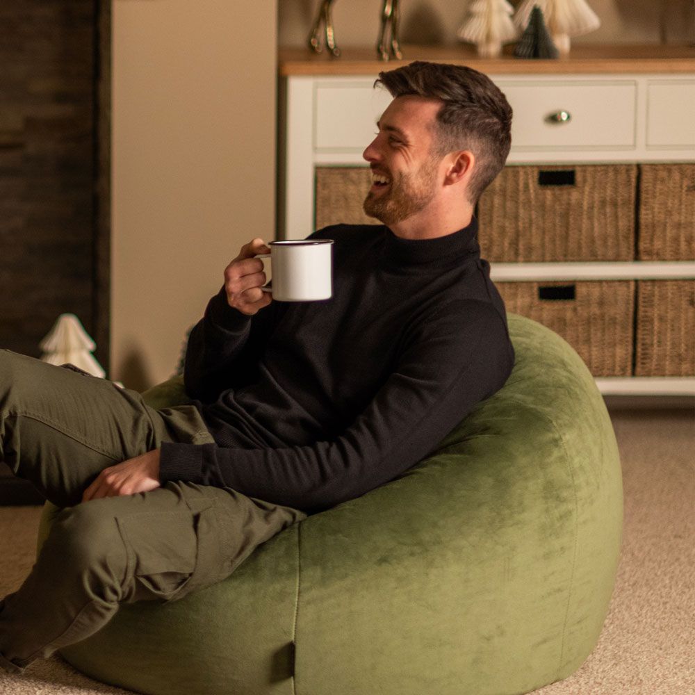 icon® Aurora Velvet Bean Bag