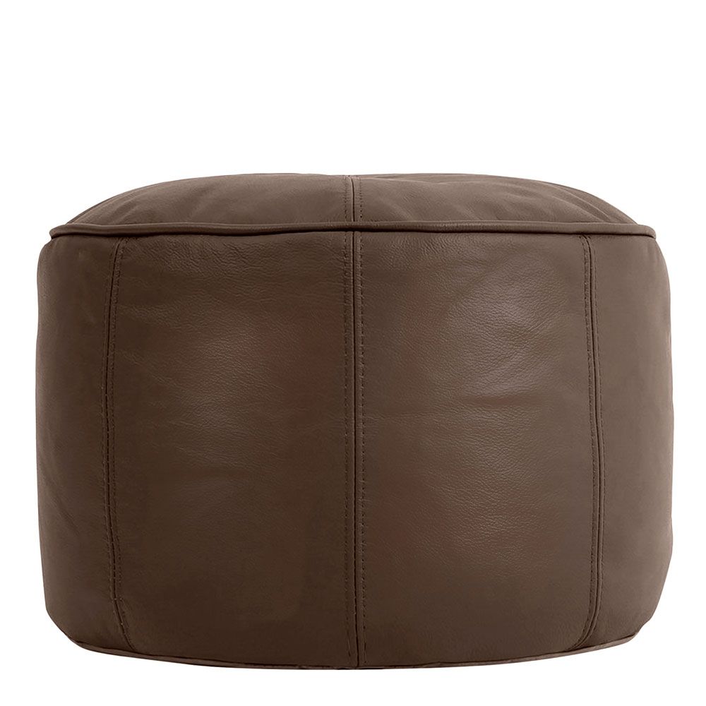 icon® Dante Real Leather Pouffe