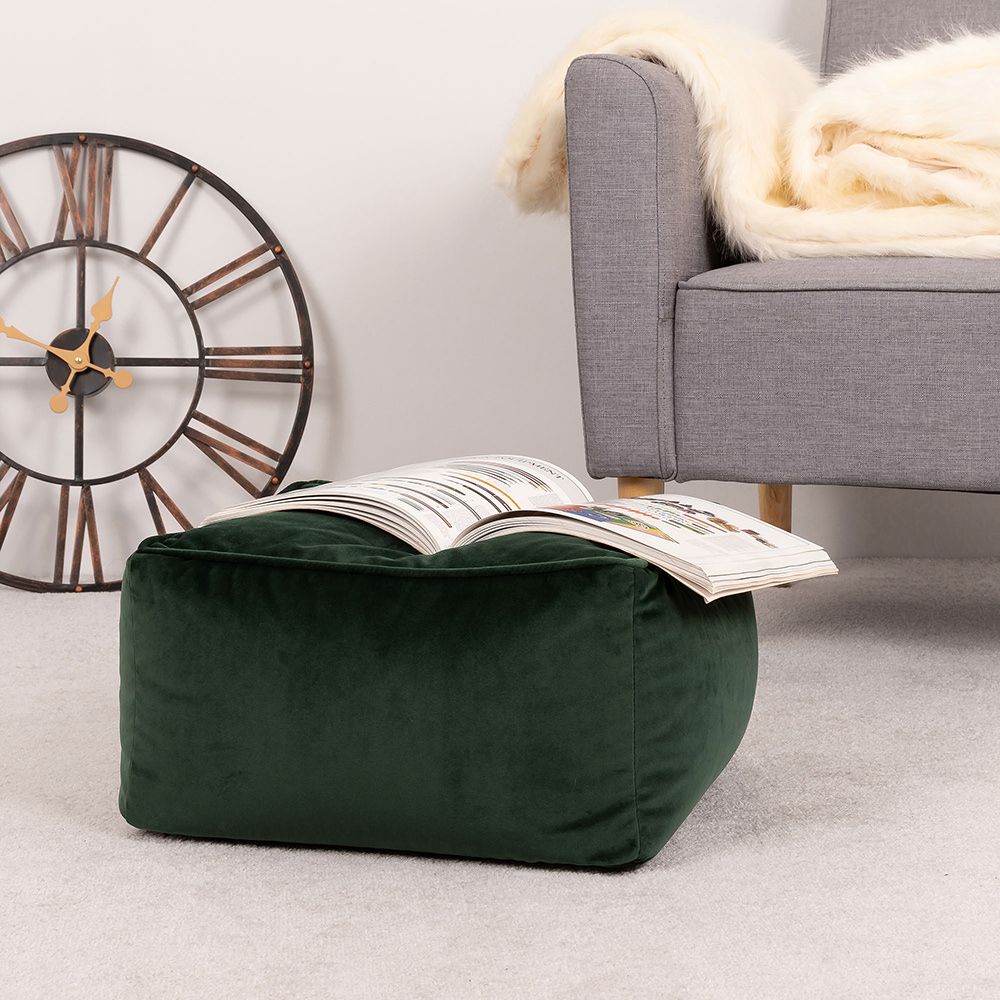 icon® Amara Velvet Footstool