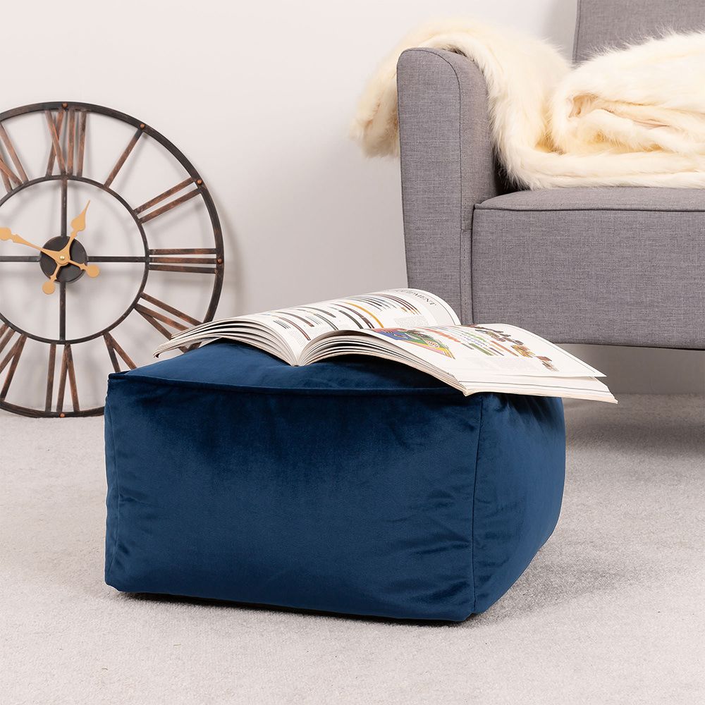 icon® Amara Velvet Footstool
