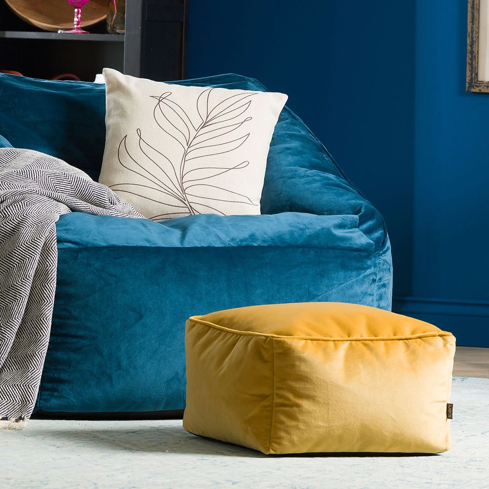 icon® Amara Velvet Footstool