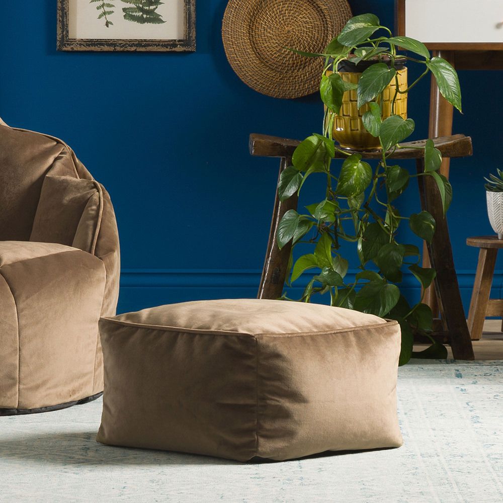 icon® Amara Velvet Footstool