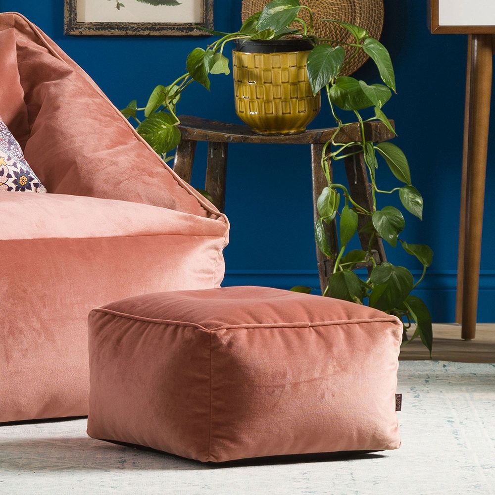 icon® Amara Velvet Footstool