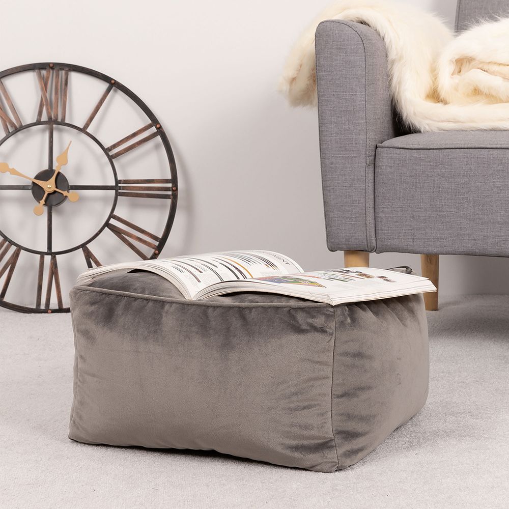 icon® Amara Velvet Footstool