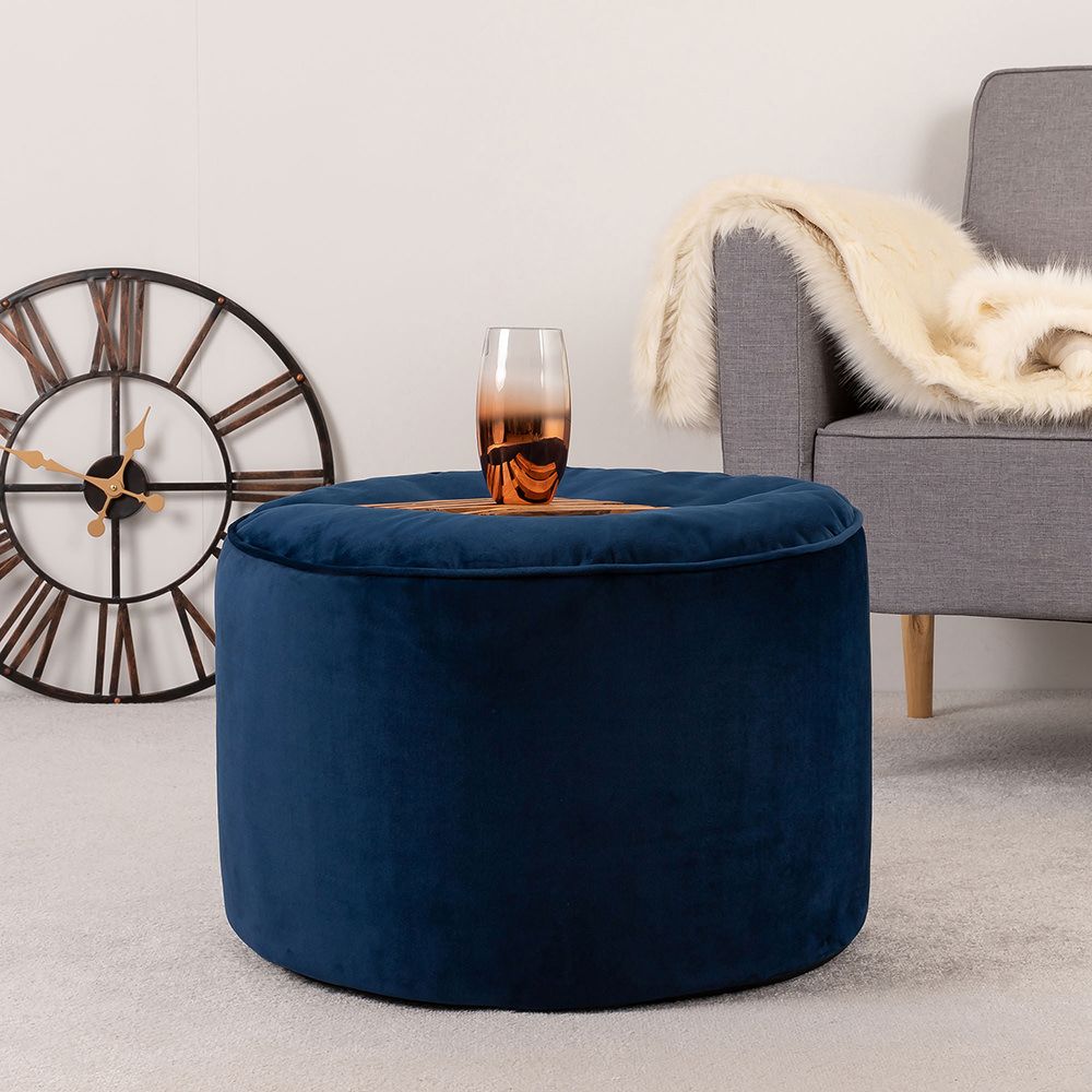 icon® Milano Velvet Pouffe