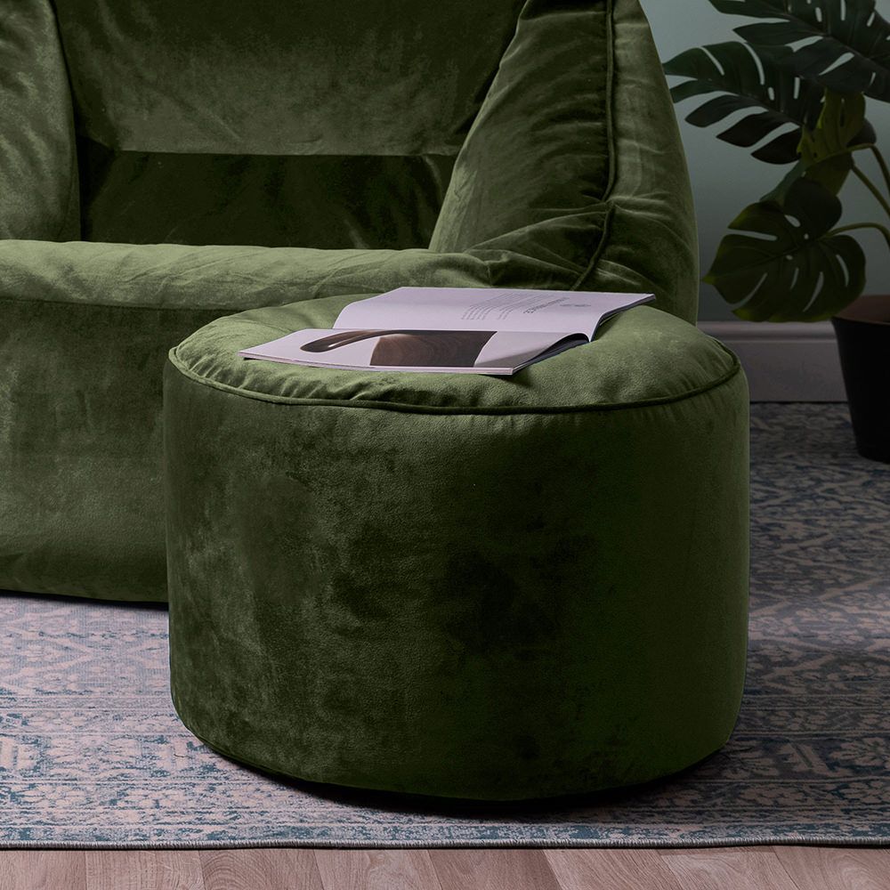 icon® Milano Velvet Pouffe