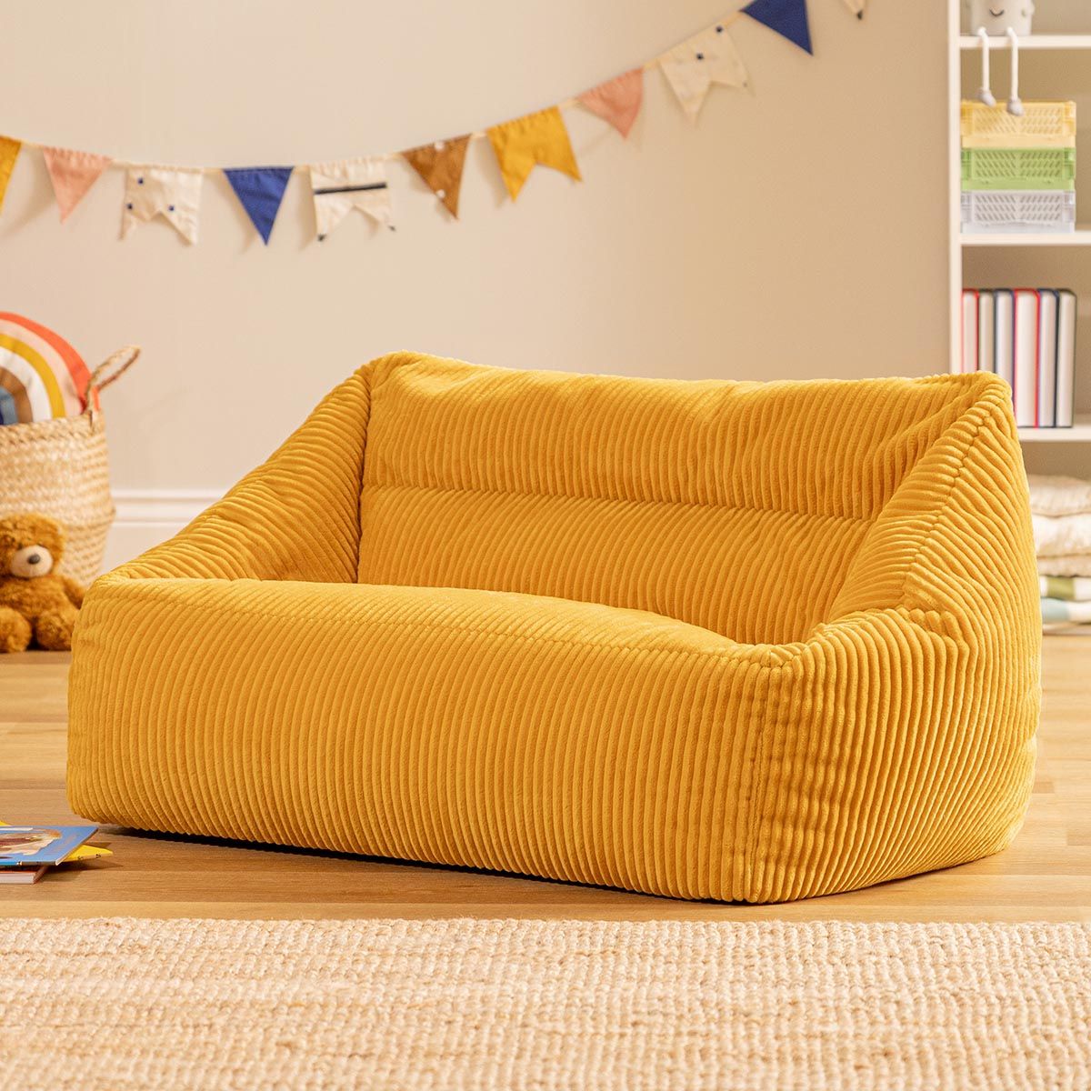Kids Cecilia Corduroy Sofa Bean Bag