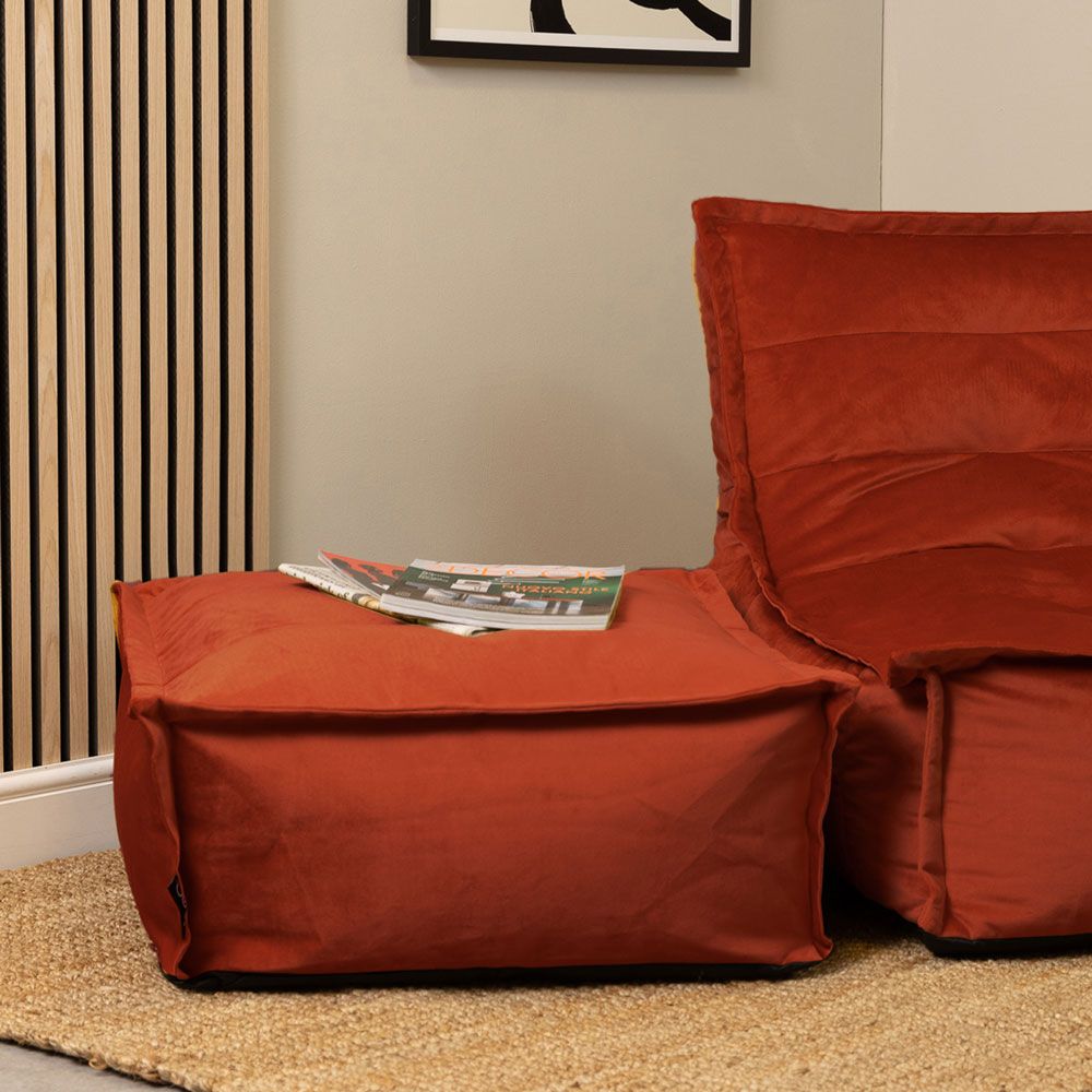 icon® Vita Velvet Footstool